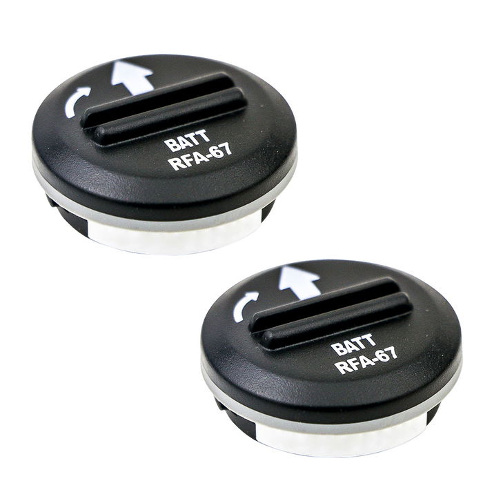 2x Akku tuotteeseen PetSafe RFA-67D-11 - RFA-67, 150mAh, 6V vara-akku