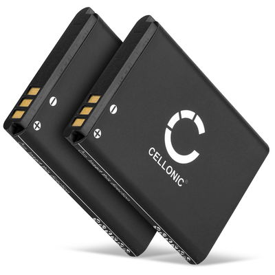 2x Akku varten Nokia 3220, 6021, N90, N80, 6020, 5300, 5200, 2610, 3230, 6120 Classic, 5140i - BL-5B (890mAh) , Vaihtoakku