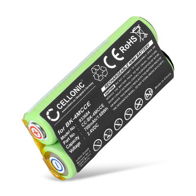 Akku for Philips Sonicare PowerUp HX3100; WATERPIK Sensonic Plus SR-3 (700mAh, 2.4V) â€“ CELLONIC