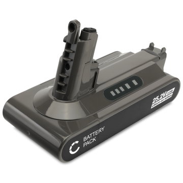 Akku imuriin Dyson V10, Cyclone V10, V10 Absolute, V10 Animal, V10 Origin, V10 Extra, Dyson SV12, SV27 - Ruuvikiinnitteinen akku - 3000mAh vaihtoakku tuotemerkiltä CELLONIC