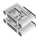 2x Akku USG-001,USG-003 (900 mAh, 3,7 V)
