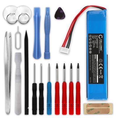 Akku JBL Xtreme 1 kaiuttimeen - 7.4V, 5000mAh + Ty&ouml;kalu tuotemerkilt&auml; CELLONIC