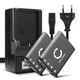 2x Akku DS5370 NP-45 DO32 05 8023 (700 mAh, 3,7 V) + laturi