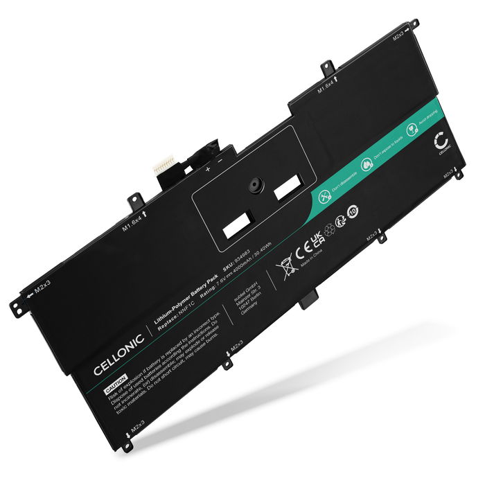 Dell XPS 13-9365-D6701TS akku tuotemerkiltä subtel, 4000mAh vaihtoakku