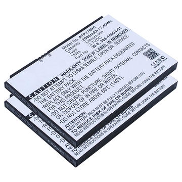 2x Akku Netgear AirCard 810, 810S, 790S, 790, 779S, AC790S, AC779S, Fuse 779, NTGR779ABB reitittimeen - 2000mAh tuotemerkiltä CELLONIC