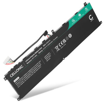 Akku kannettavaan tietokoneeseen MSI G65, G65 Stealth Thin, P42, P65 - 5200mAh 15.2V