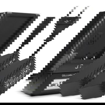 2x CELLONIC Camera Battery for Panasonic HC-X1000, HC-X1500, HC-MDH3, AG-AC8, HC-X2000 Replacement VW-VBD58 CGA-D54 Battery 4400mAh Backup + Charger AG-BRD50