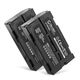 2x Akku GR-B202 VW-VBD070 VBD1 VM-BPL135 BPL27 (2000 mAh, 7,4 V)