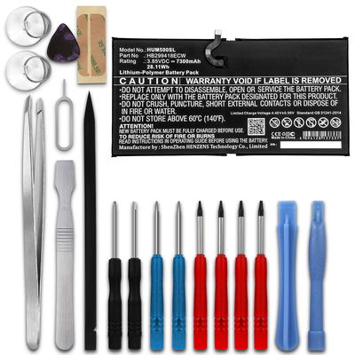 Akku tablettiin Huawei MediaPad M5 10.8 / M5 Pro 10.8 - HB299418ECW, vaihtoakku 7300mAh + Työkalu