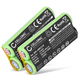 2x Akku BK-4MCCE (700 mAh, 2,4 V)