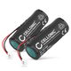 2x Akku 1531582, 1/UR18500L (1400 mAh, 3,7 V)