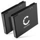 2x Akku W-10 (5000 mAh, 3,7 V)