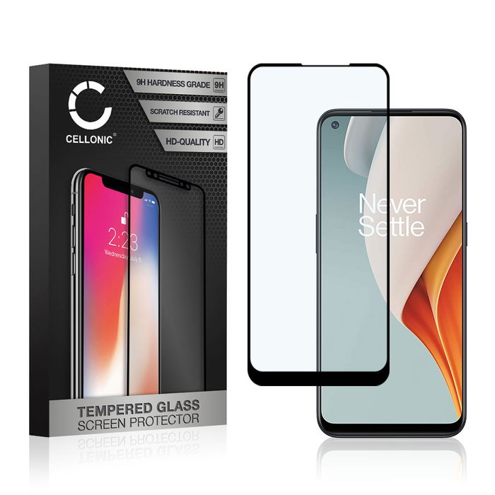 OnePlus Nord N100 Screen Protector - 9H Tempered Glass 3D Full Cover by CELLONIC