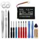 1x Akku 361-00056-08 (750 mAh, 3,7 V) + työkalut