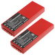 2x Battery (2000mAh, 6V)