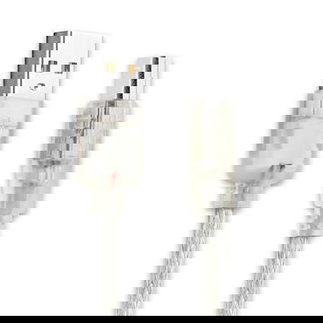 USB-johto laitteeseen auna MIC-900-RD / MIC-900B / MIC-900BL - , 3m latausjohto. Läpinäkyvä PVC USB-kaapeli