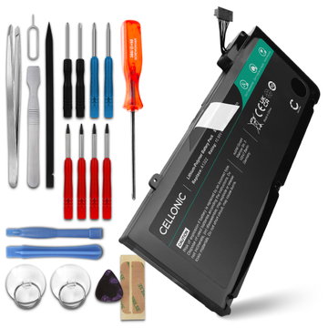 Akku tietokoneeseen Apple MacBook Pro 13 Unibody - A1278 - Mid 2009, Mid 2010, Early 2011, Late 2011, Mid 2012, A1322 - 11.1V 5900mAh + Työkalu tuotemerkiltä subtel