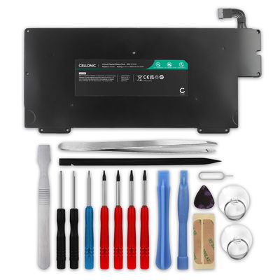 Akku tietokoneeseen Apple MacBook Air 13 - A1237, A1304, A1245 - 7.4V 4800mAh + Työkalu tuotemerkiltä CELLONIC