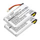 2x Akku DXR8RLB (1150 mAh, 3,7 V)