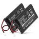 2x Akku GSP053450PL (1100 mAh, 3,7 V)