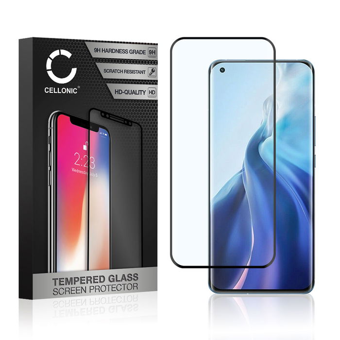 Xiaomi Mi 11 Screen Protector - 9H Tempered Glass 3D Case-friendly by CELLONIC