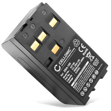 Akku kameraan Leica TCR407 TCR405 TC407 TC405 Power TCR405 GPS500 RC805 TPS1100 400 TPS700 700 - ZBA-100 BT10 BT20 GEB121 GEB122 (3600mAh, 6V) tuotemerkiltä CELLONIC