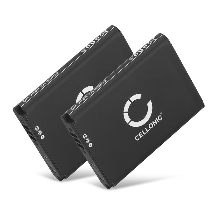 2x Akku kameraan Samsung NV100 HD, NV24 HD, NV11, NV30, i85, NV40 NV106 HD / Samsung SLB-1137D - SLB-1137D (1100mAh, 3.7V) tuotemerkiltä CELLONIC
