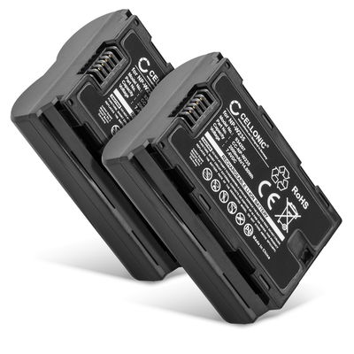 2x Akku kameraan FujiFilm X-T4 / GFX 50S II / GFX100S / X-H2S - NP-W235 (2000mAh, 7.4V) tuotemerkiltä subtel