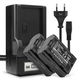 2x Akku NP-W235 (2000 mAh, 7,4 V) + laturi