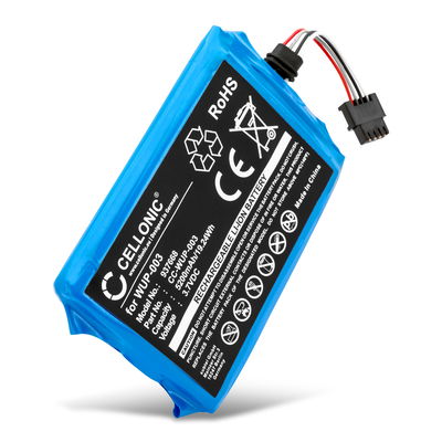 Akku pelikonsoliin Nintendo Wii U GamePad - 5200mAh, 3.7V, Litiumionit, WUP-003 vaihtoakku
