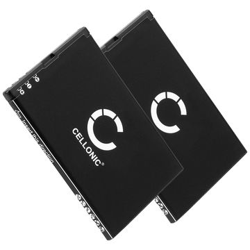 2x ICP5/44/61 Battery for Bea-fon SL810 / SL820 Smartphone / Phone Battery Replacement - 1400mAh