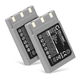 2x Akku NP-500 NP-600 DR-LB4 (850 mAh, 3,7 V)