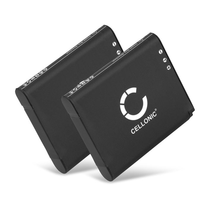 2x Vaihtoakku kameraan Panasonic DMW-BCN10E, vara-akku 770mAh