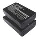 2x Akku BP1410 (1200 mAh, 7,6 V)