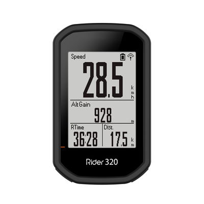 Silikonikotelo Bryton Rider 420, Rider 320, Rider 430 pyörätietokoneelle/navigaattorille - Musta suojus, subtel