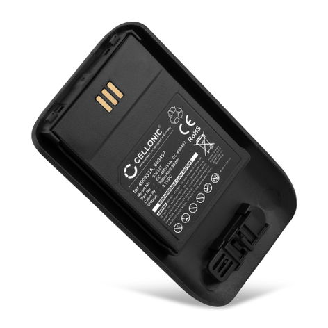 Vaihtoakku laitteelle Ascom D63, d63 Protector; DH7; Mitel 5614; 5634 Ascom 660497 (800 mAh, 3,7 V) tuotemerkiltä CELLONIC