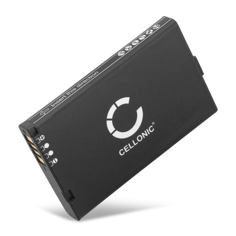 Vaihtoakku laitteelle Flysky FA605; FS-GT2B; FS-GT3B; FS-GT3C; FS-i10 FS-B1700, FS-BA800 (1600 mAh, 3,7 V) tuotemerkiltä CELLONIC