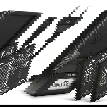 2x Battery for Drift HD720 HD170 HD170 Stealth HD 1080p 1180mAh + Charger from CELLONIC