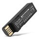 1x Akku 82-166537-01, BTRY-36IAB0E-00 (3400 mAh, 3,7 V)