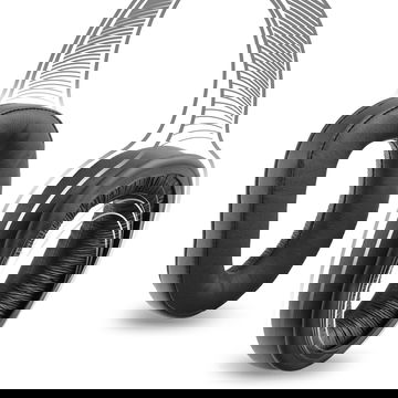 Korvatyynyt Sennheiser GSP 300, GSP 301, GSP 302, GSP 303, GSP 350, GSP 370 kuulokkeisiin, vaihtopehmusteet