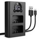 Kaksoislaturi + USB-kaapeli