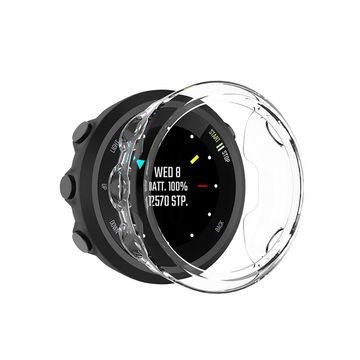 Suojakotelo Garmin Forerunner 45 urheilukellolle - Läpinäkyvä TPU