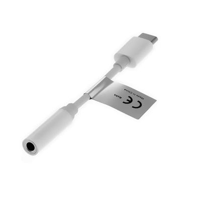 subtel kännykän USB-C-kuulokeadapteri latausliitännällä, 1 x 3,5 mm kuulokeliitäntä ja 1 x USB-C -latausliitäntä tai audio splitting