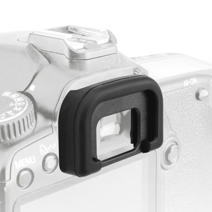 Etsinsuoja EP-1, kameraan Pentax K-70 K-m K100D K100D Super K10D K110D K200D K20D, Silikoni, CELLONIC kameran etsimen silmäsuojus, häikäisysuoja