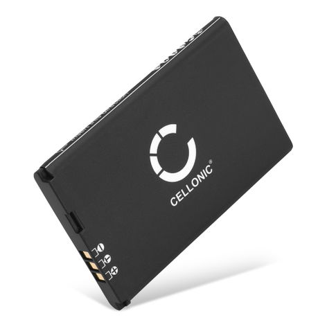 Vaihtoakku laitteelle Yealink W76P; W56H; W56P; W59R; W60P; W77P; W79P W56-BATT, YL-5J (1300 mAh, 3,7 V) tuotemerkiltä CELLONIC