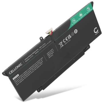 1x Akku Dell Latitude 7410, 7310; H0DN8 kannettavaan tietokoneeseen - JHT2H (6400 mAh, 7,7 V) tuotemerkiltä CELLONIC