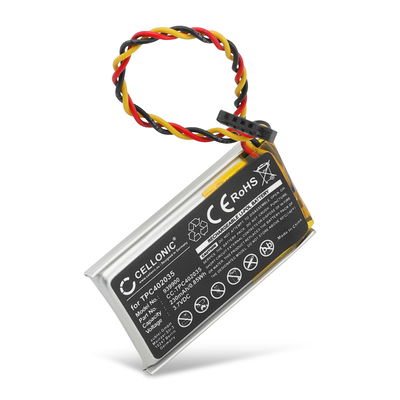 Akku kameraan Mio MiVue 792 508 518 528 538 568 588 608 618 658 688 698 - TPC402035 (230mAh, 3.7V) tuotemerkiltä CELLONIC