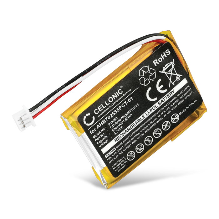 Sennheiser Momentum True Wireless Charing Case akku, 500mAh vaihtoakku tuotemerkiltä CELLONIC