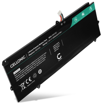1x Akku HP Pro x2 612 Gen 2 kannettavaan tietokoneeseen - 860708-855 (5000 mAh, 7,4 V) tuotemerkiltä subtel