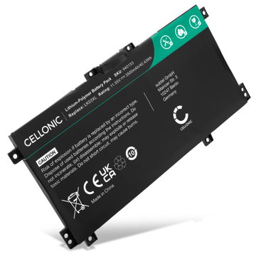 Akku tietokoneeseen HP Envy 15-BP Envy 17-AE Envy 17-AE Envy 17-BP Envy 17-BW ENVY 17-CE ENVY 17-CN ENVY 17-CP Envy 17-CW Envy 17m-AE Envy x360 15-BP Envy x360 15-CN Envy X360 15M-CN000 Series Pavilion x360 15-CR - 11.55V 3500mAh tuotemerkiltä CELLONIC